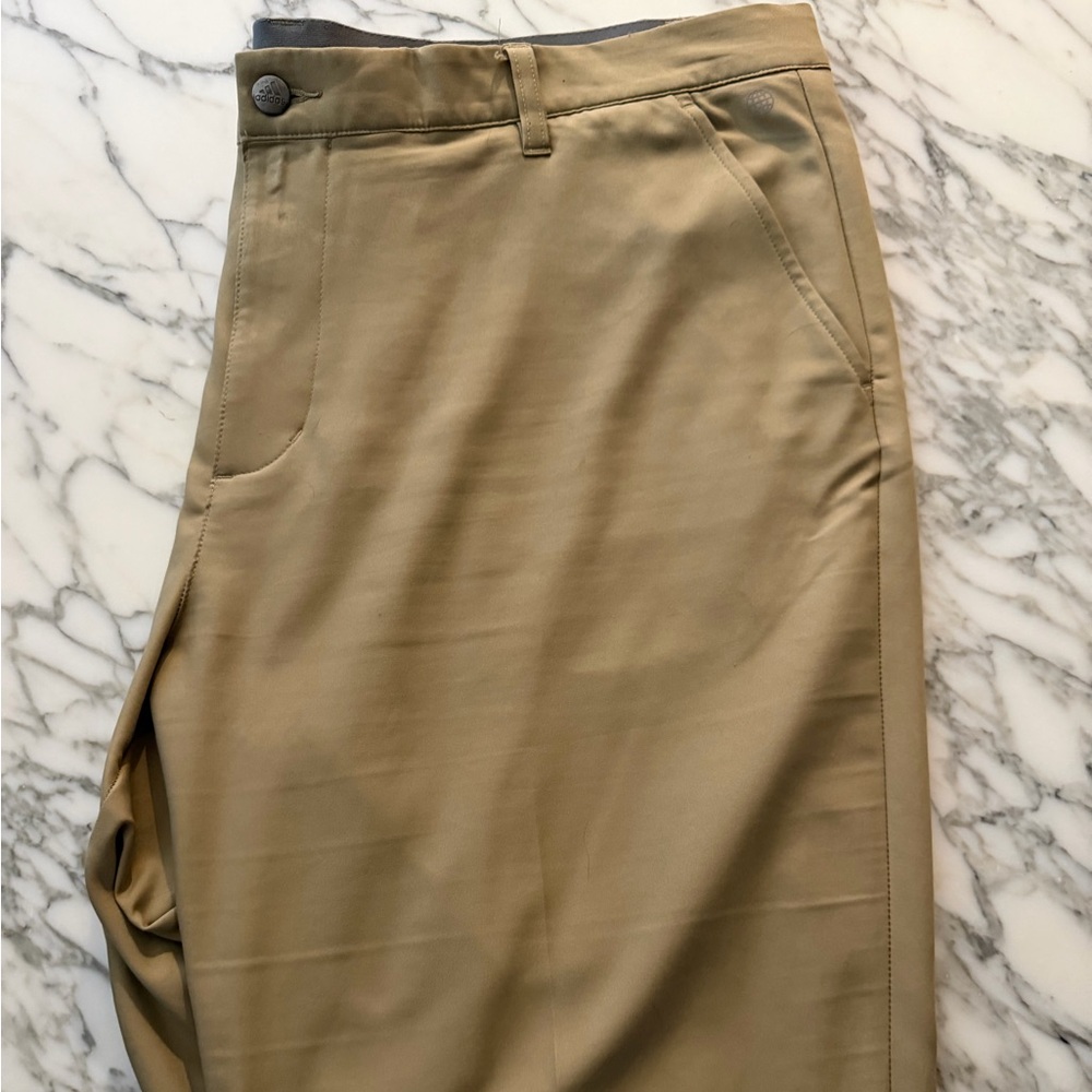 Adidas Tan Men's Golf Pants